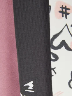 Clearance Leggings Mit Verschiedenen Mustern, 3er-Pack Kinder Hosen Und Leggings