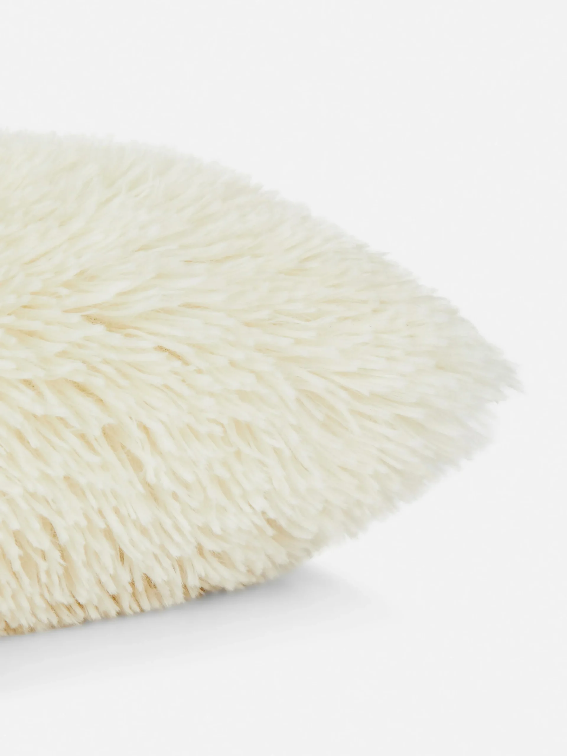 Outlet Längliches Kissen Aus Kunstfell Kissen Und Bezüge