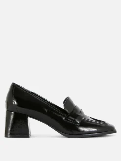 Loafer Mit Absatz Damen Gothic-Kleidung|Heels