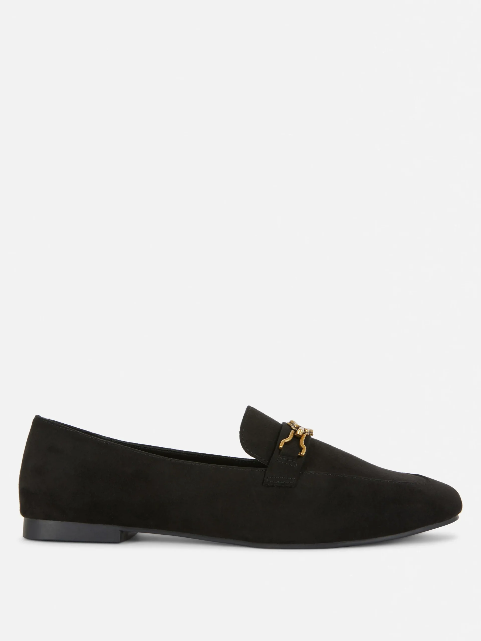 Loafer Mit Kettendetail In Weiter Passform Damen Flache Schuhe
