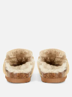 Online Loafer Mit Kunstfellfutter Damen Hausschuhe|Hausschuhe