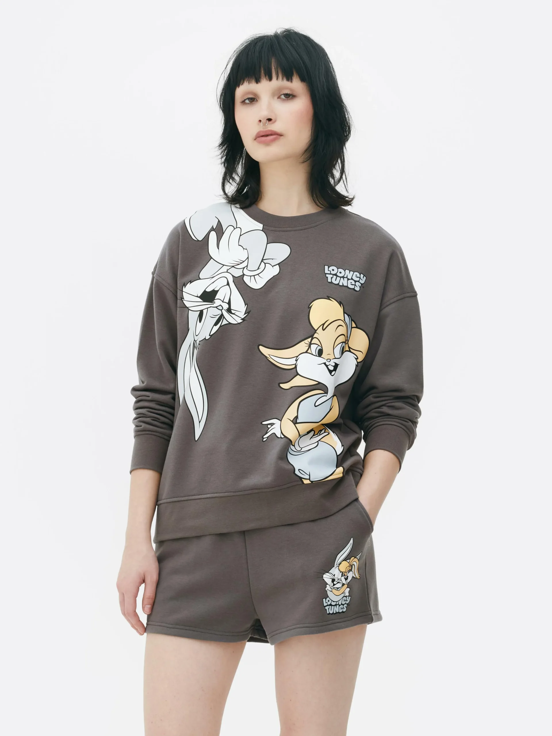 Hot „Looney Tunes Bugs Bunny“ Sweatshirt Zum Kombinieren Damen Hoodies Und Sweatshirts