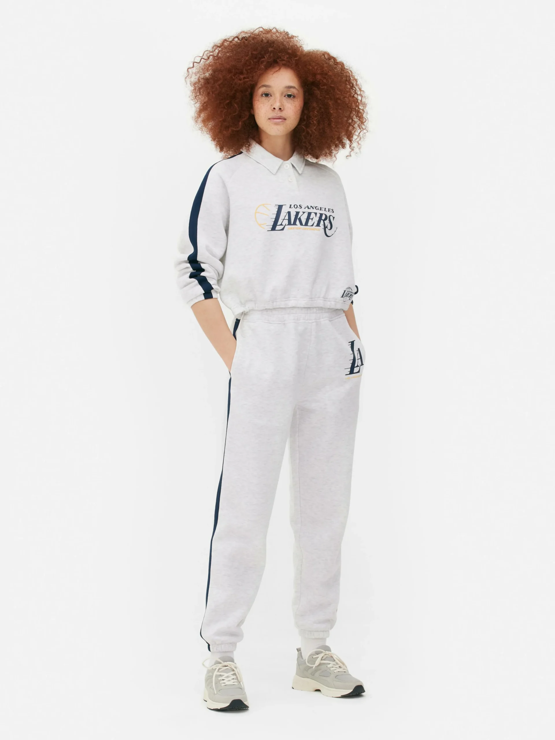 Sale „Los Angeles Lakers“ Polo-Sweatshirt Damen Hoodies Und Sweatshirts