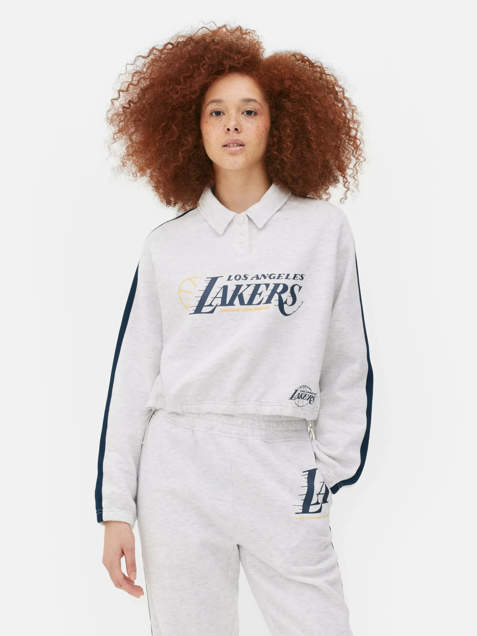 Sale „Los Angeles Lakers“ Polo-Sweatshirt Damen Hoodies Und Sweatshirts