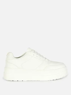 Online Low-Top-Sneaker Mit Flatform-Sohle Damen Sneakers
