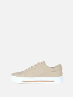 New Low-Top-Sneaker Mit Strasssteinen-Detail Damen Sneakers