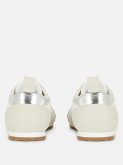 Online Low-Top-Sneaker Zum Schnüren Mit Plimsoll Damen Sneakers