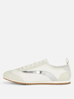 Online Low-Top-Sneaker Zum Schnüren Mit Plimsoll Damen Sneakers