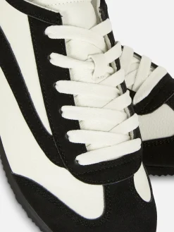 Online Low-Top-Sneaker Zum Schnüren Mit Plimsoll Damen Sneakers