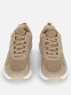 New Low-Top-Sneakers Aus Netzstoff Damen Sneakers