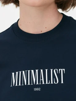 New Lässig Geschnittenes Grafik-Hemd Damen Tops Und T-Shirts