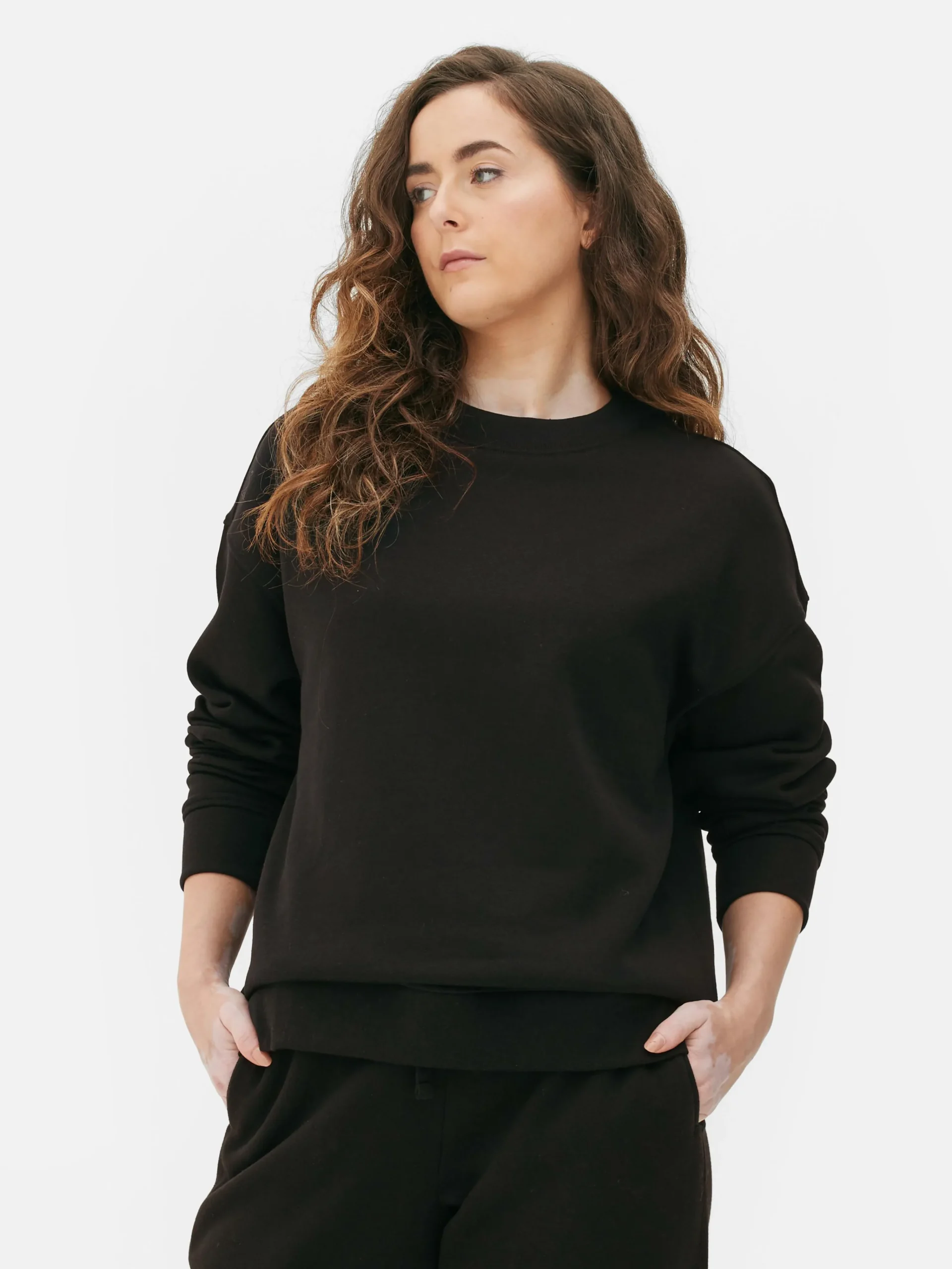 New Lässig Geschnittenes Sweatshirt Damen Loungewear|Hoodies Und Sweatshirts