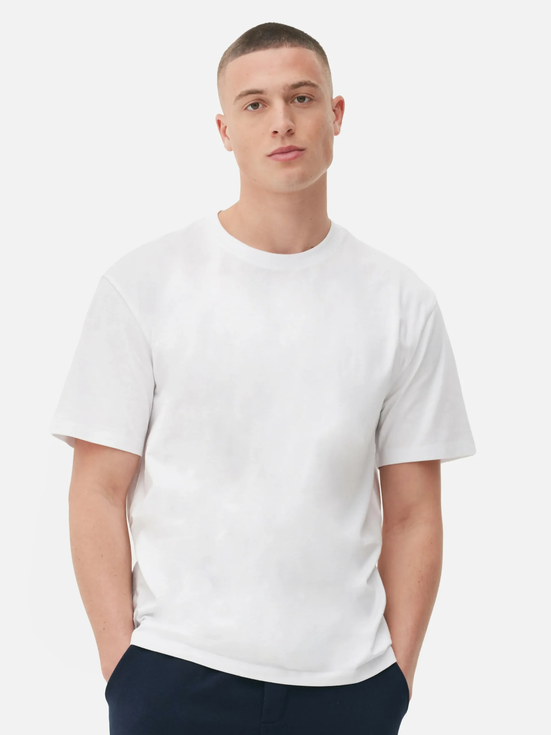 Lässig Geschnittenes T-Shirt Herren Tops Und T-Shirts
