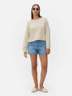 Lässiges, Kurzes Sweatshirt Damen Hoodies Und Sweatshirts