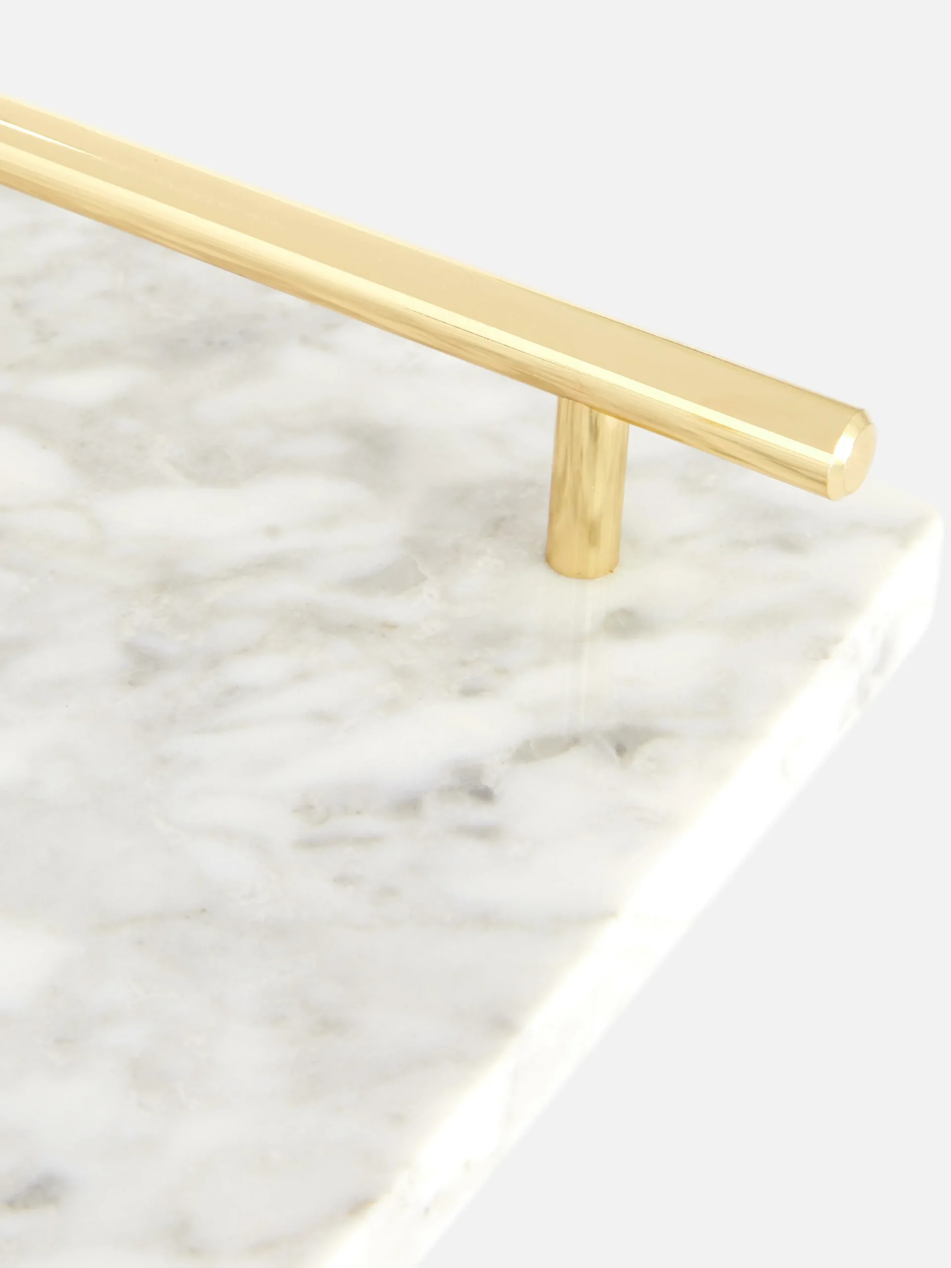 Discount Marmoriertes Serviertablett Mit Griffen Geschirr