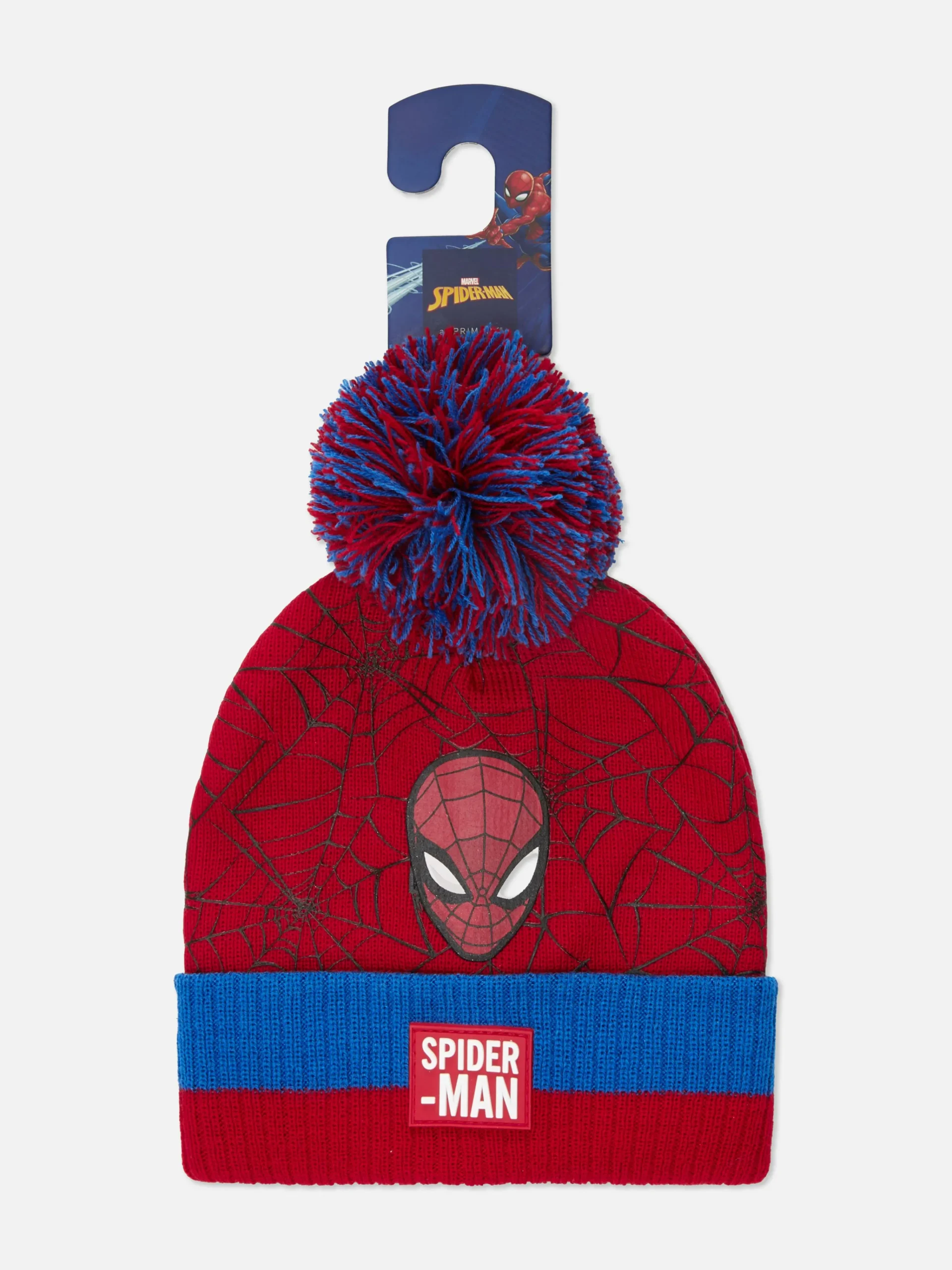 Outlet „Marvel Spider-Man“ Beanie Mit Pompon Kinder Mützen, Handschuhe Und Schals