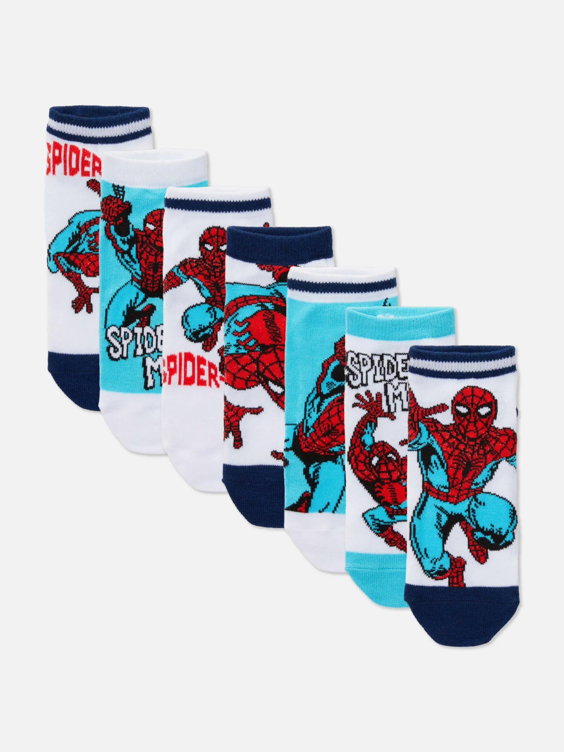 Sale „Marvel Spider-Man“ Socken, 7er-Pack Kinder Unterwäsche
