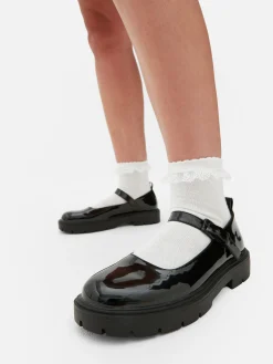 Sale Mary Janes Mit Dicker Sohle Kinder Flache Schuhe