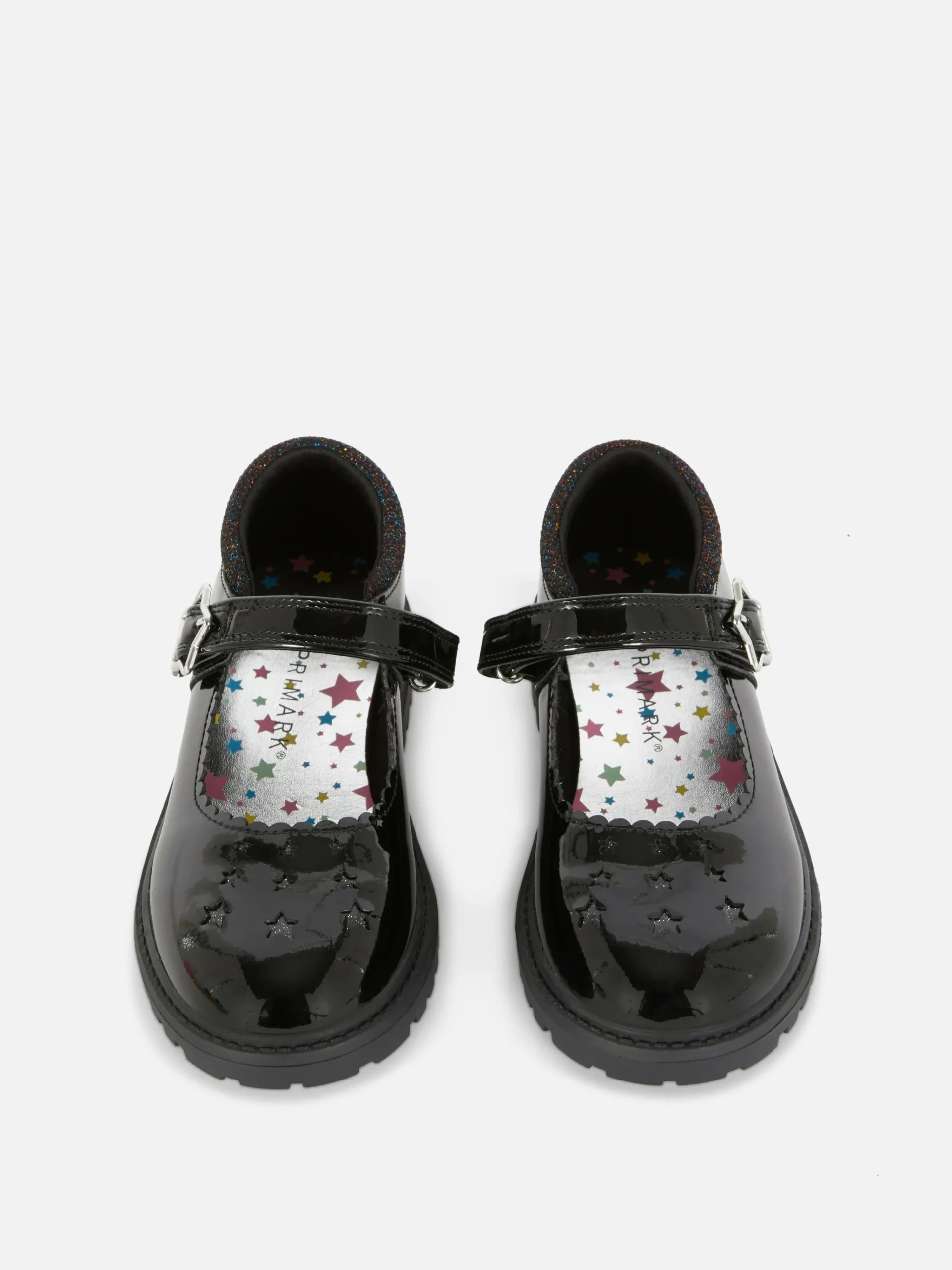Hot Mary Janes Mit Glitzerstern Kinder Flache Schuhe