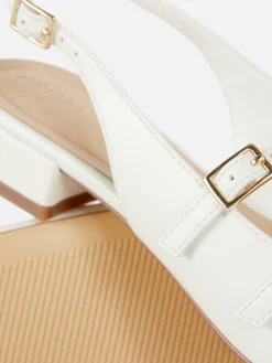 Hot Mary Janes Mit Slingback Und Doppeltem Riemchen Damen Flache Schuhe