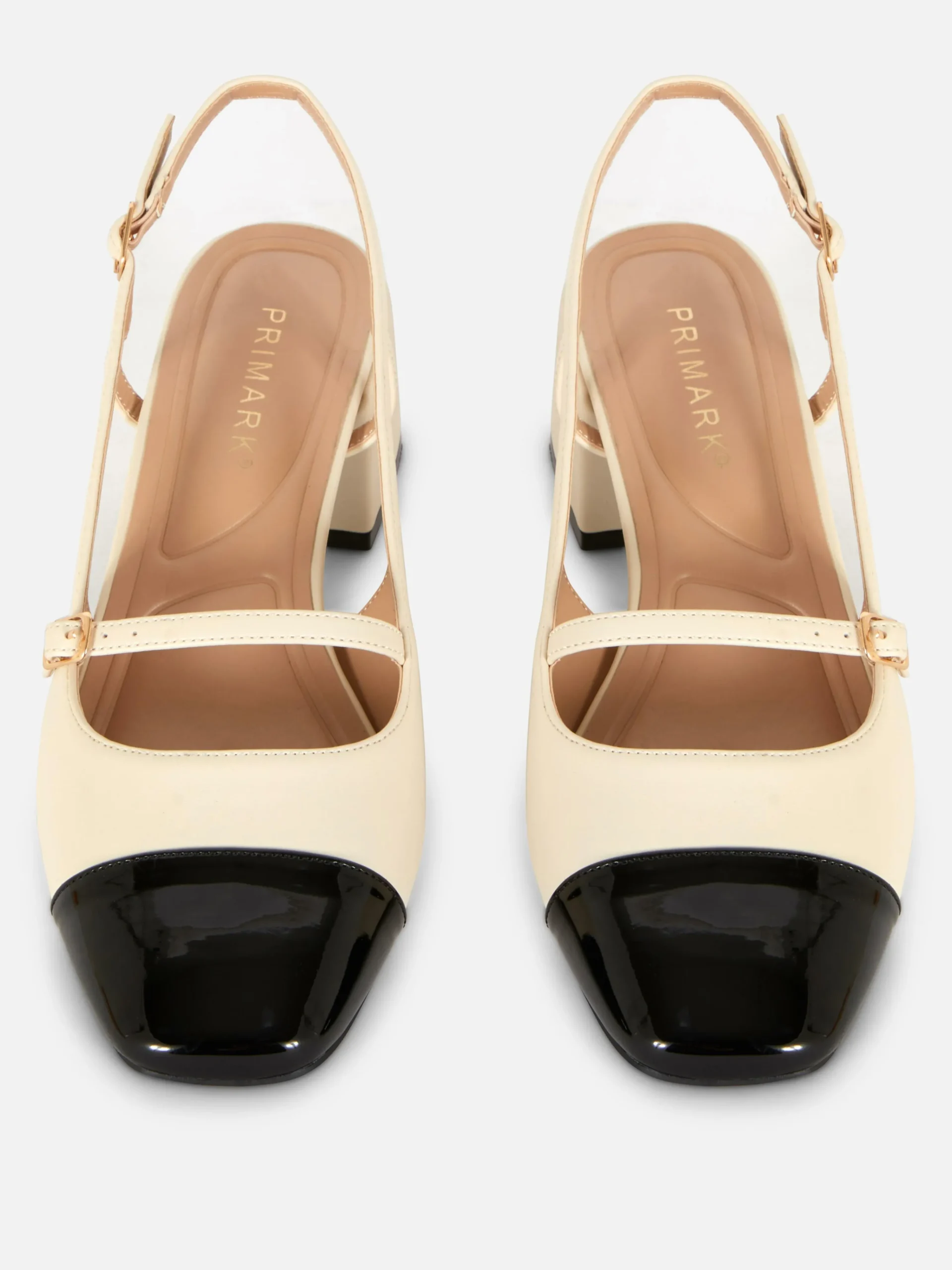 New Mary-Jane-Slingbacks Mit Blockabsatz Damen Heels