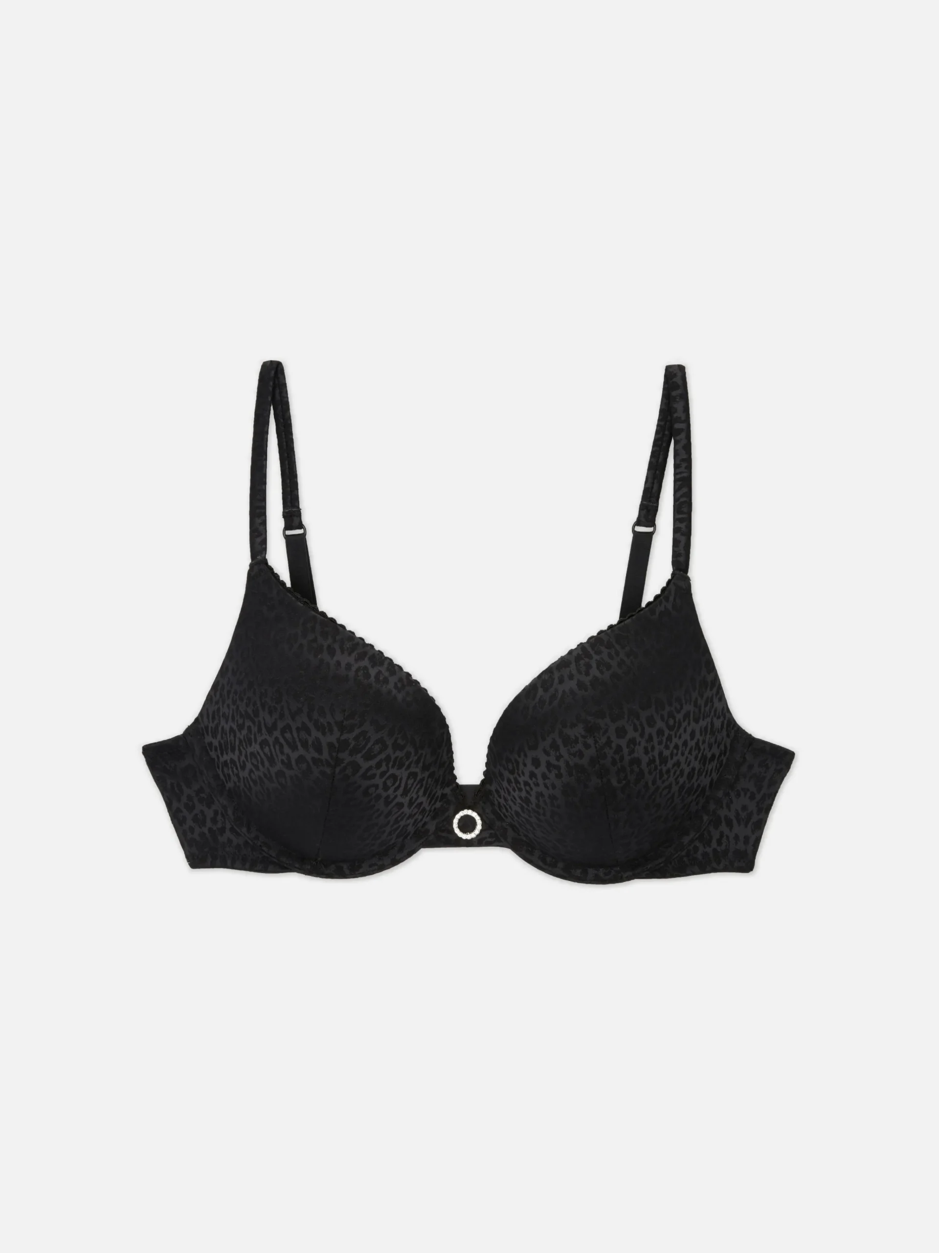 Hot Maximizer-BH Mit Tiefem Dekolleté Und Leopardenmuster Damen Bhs