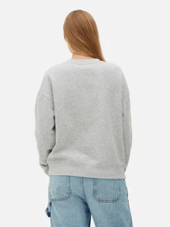 Best „Micky Maus“ Sweatshirt Mit Skizzen-Print Damen Hoodies Und Sweatshirts