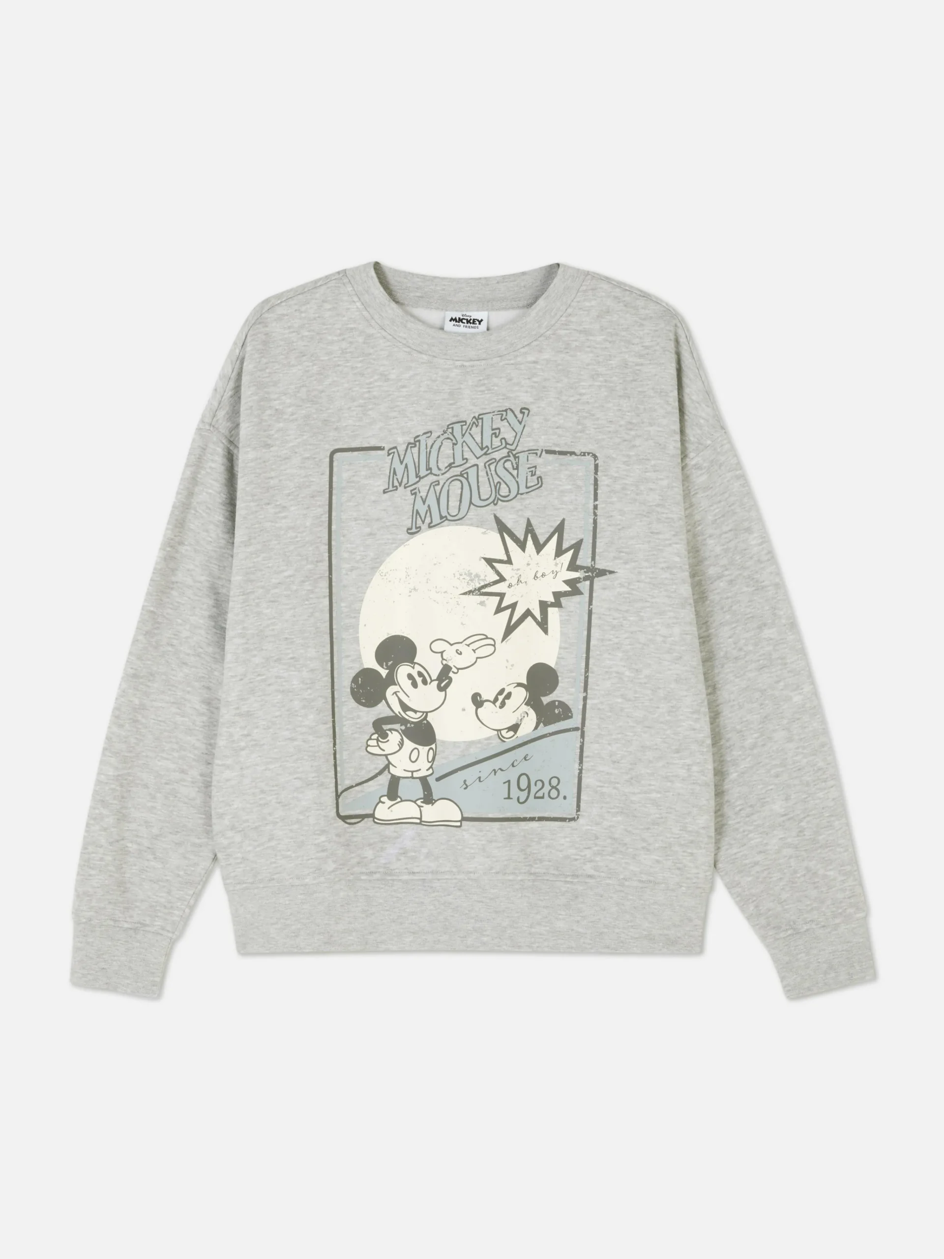 Best „Micky Maus“ Sweatshirt Mit Skizzen-Print Damen Hoodies Und Sweatshirts