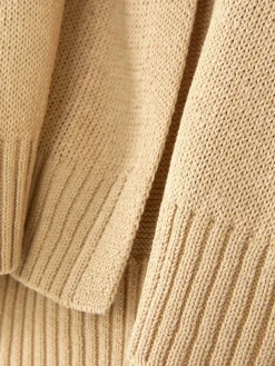 Hot Midikleid Mit V-Ausschnitt Und Kragen Damen Kleider