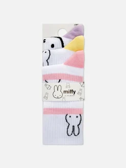 Best „Miffy“ Crew-Socken, 3er-Pack Damen Socken