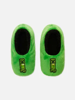 New „Minecraft Creeper“ Füßlinge Kinder Socken