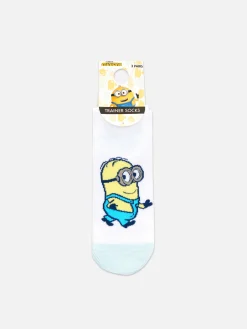 New „Minions“ Sneakersocken, 3er-Pack Damen Socken