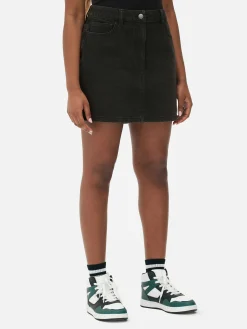 Clearance Minirock Aus Denim Damen Röcke|Denim