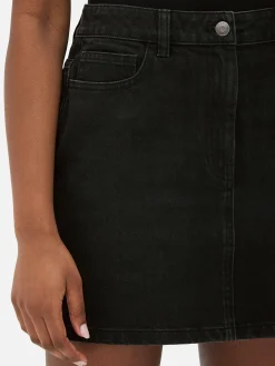 Clearance Minirock Aus Denim Damen Röcke|Denim