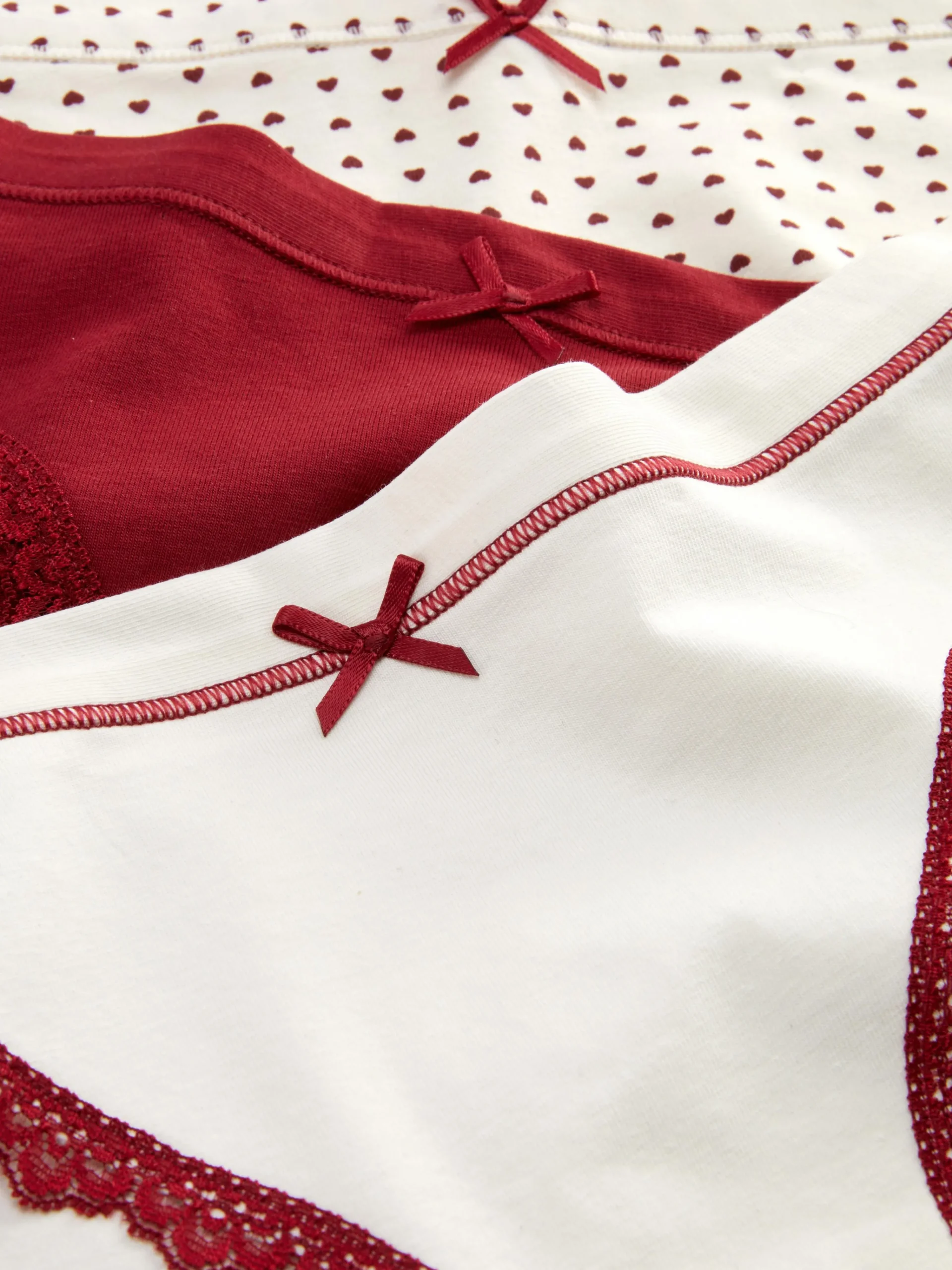 Hot Minislips Mit Spitzenbesatz, 3er-Pack Damen Slips