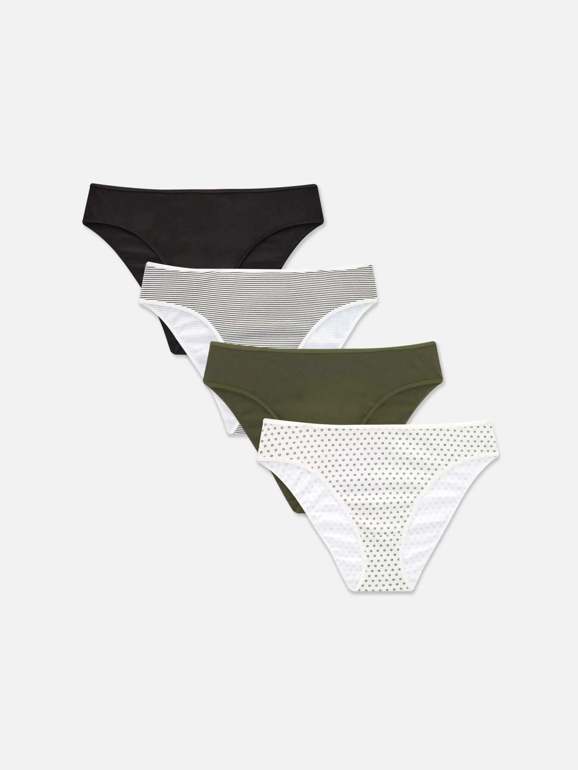 Sale Modische Bikinislips Für Den Alltag, 4er-Pack Damen Slips