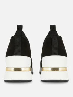 Discount Modische Sneaker Mit Keilabsatz Damen Sneakers