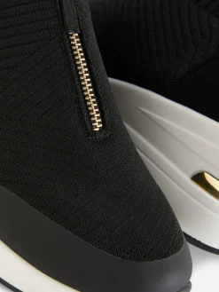 Discount Modische Sneaker Mit Keilabsatz Damen Sneakers