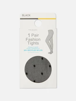 Outlet Modische Strumpfhose Mit Punkten Damen Strumpfhosen