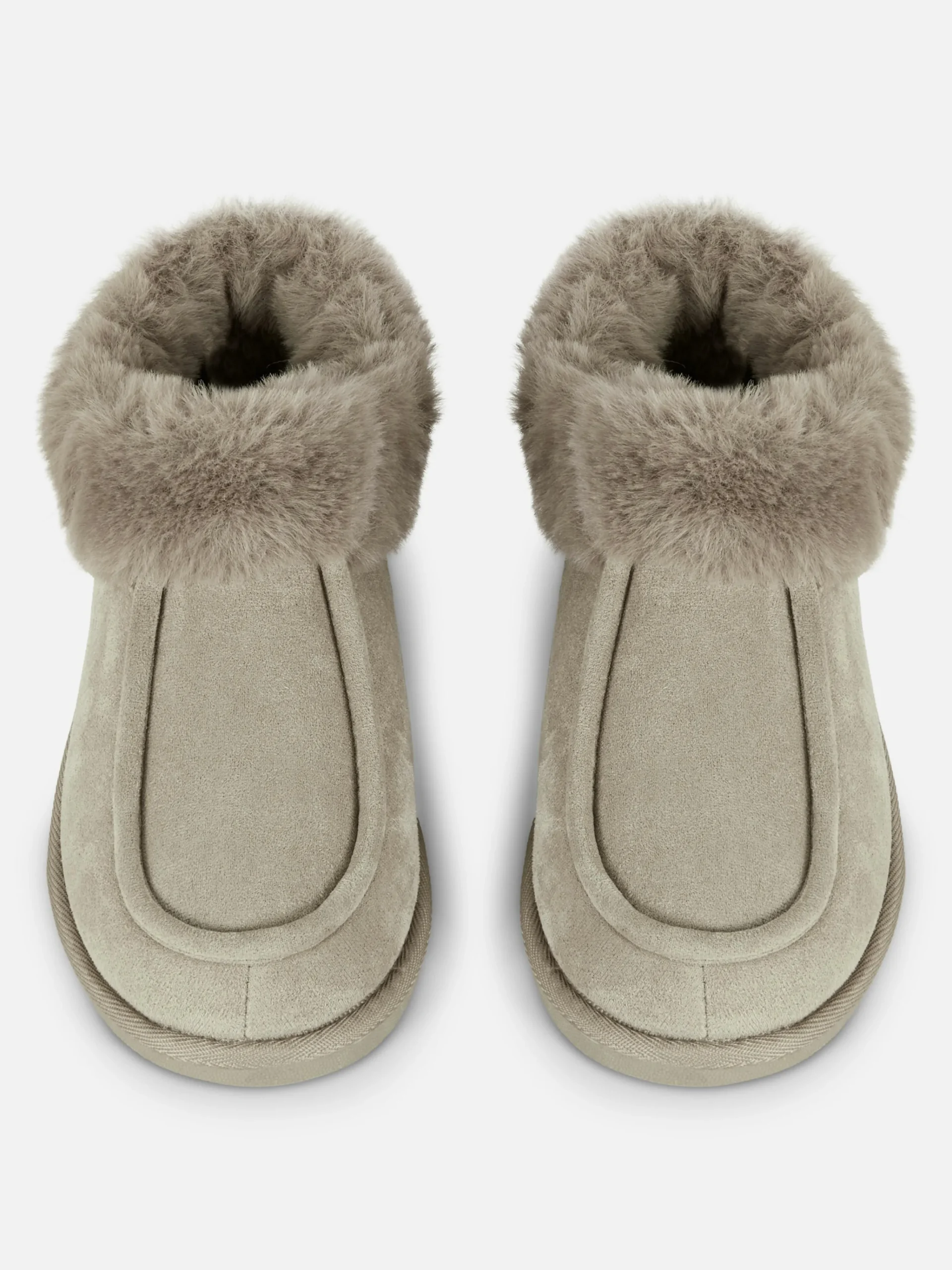 Sale Mokassin-Hausschuhe Mit Kunstpelzfutter Damen Hausschuhe