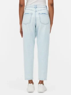 New Mom-Jeans Aus Denim Damen Denim|Jeans