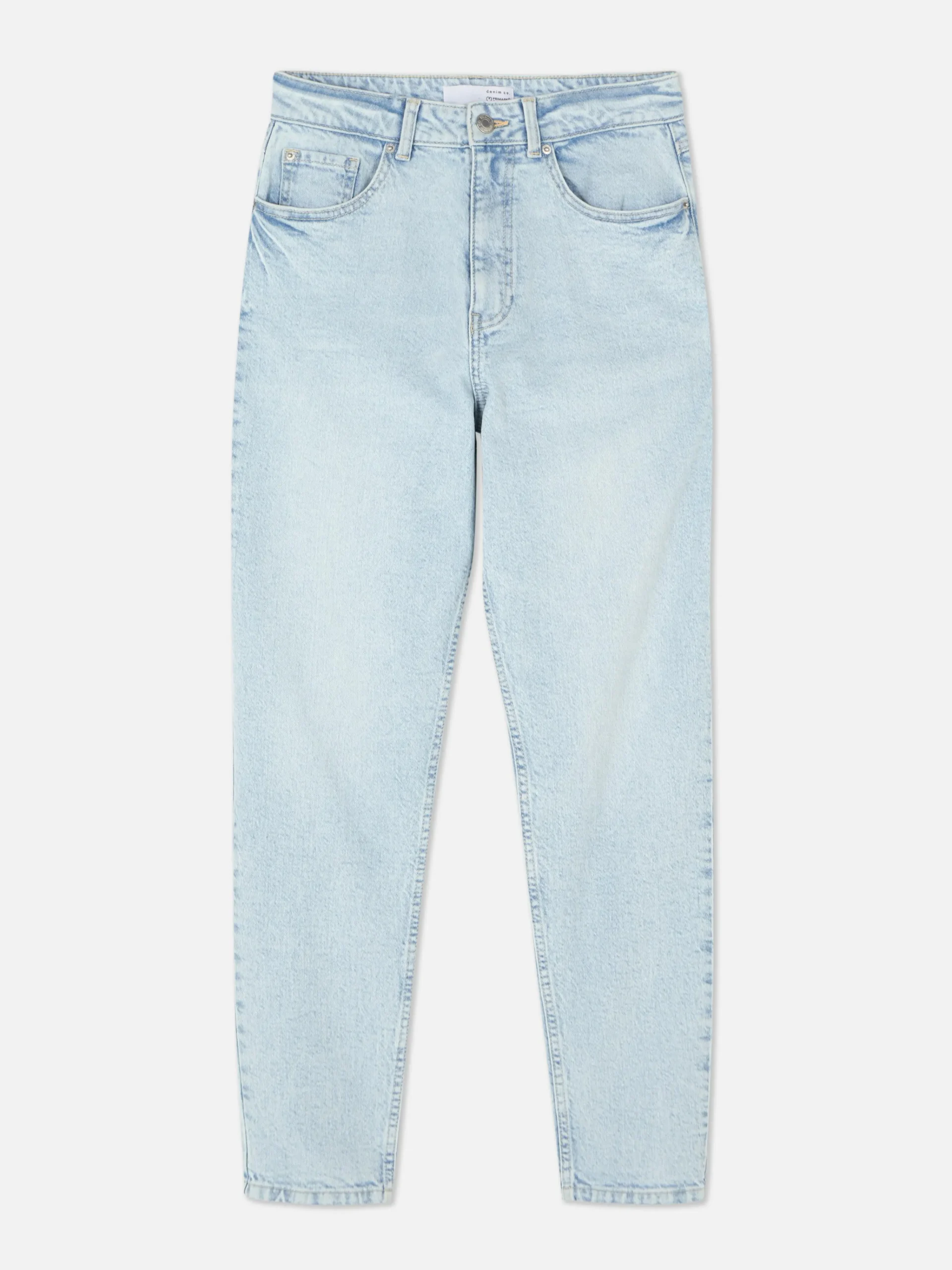New Mom-Jeans Aus Denim Damen Denim|Jeans