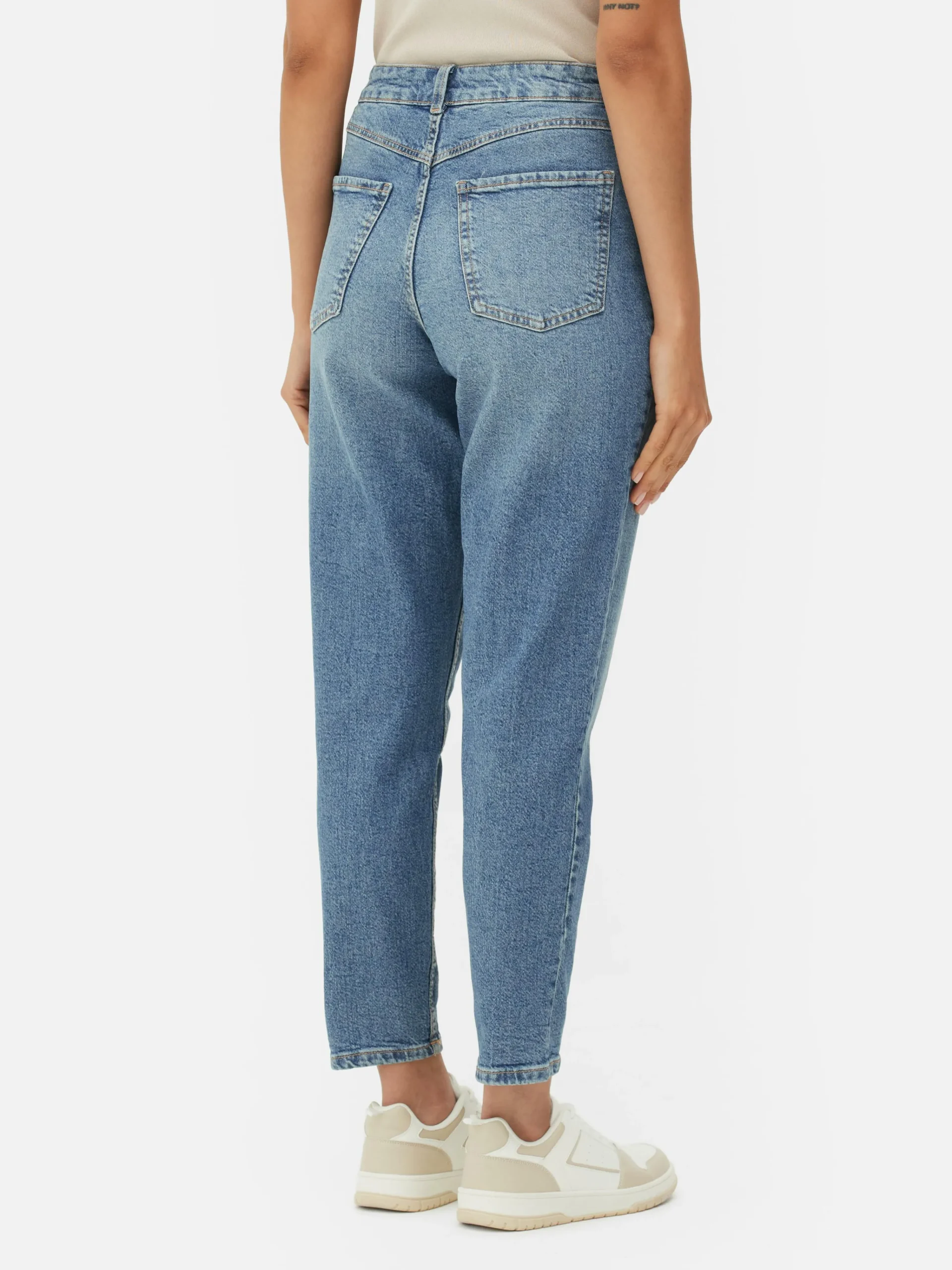 Clearance Mom-Jeans Aus Denim Damen Denim|Jeans