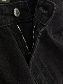 Mom-Jeans Aus Denim Damen Denim|Jeans