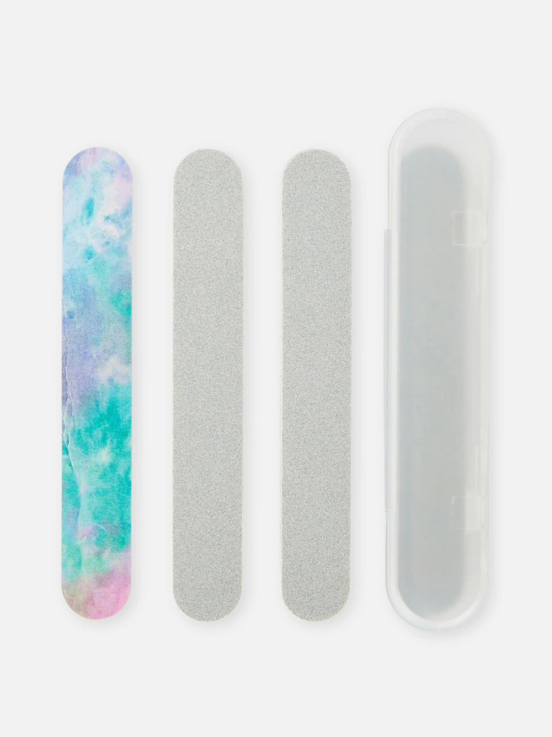 Nagelfeilen Und Etui Im Set, 4er-Pack Nagelbehandlungen