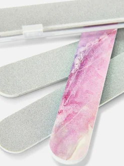 Nagelfeilen Und Etui Im Set, 4er-Pack Nagelbehandlungen