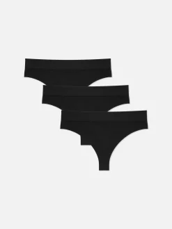 Best Nahtlose Essential-Tangas, 3er-Pack Damen Slips