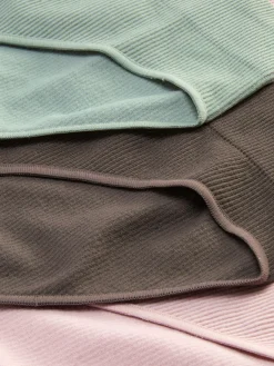 Outlet Nahtlose, Gerippte Minislips, 3er-Pack Damen Slips