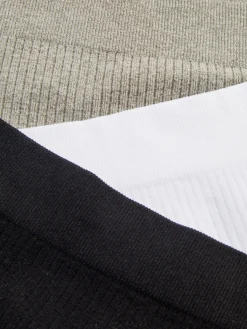 Best Nahtlose, Gerippte Tangas, 3er-Pack Damen Slips