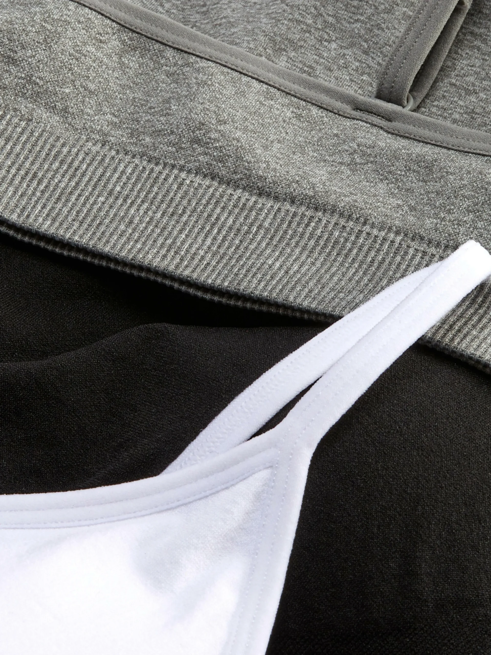 Online Nahtlose, Kurze Trägerbustiers, 3er-Pack Damen Bhs